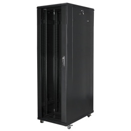 VidiLine R19-42U/1000-SS 19" 42U Server Rack Cabinet Black