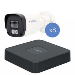 VidiLine 32TV2-6110-ZES-8 IP Kit 8 Cameras Full HD NVR 4K
