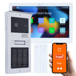 Genway F-C52V13-A01 Комплект видеодомофона 1/2 Family 7 дюймов WiFi Tuya с телефонной трубкой