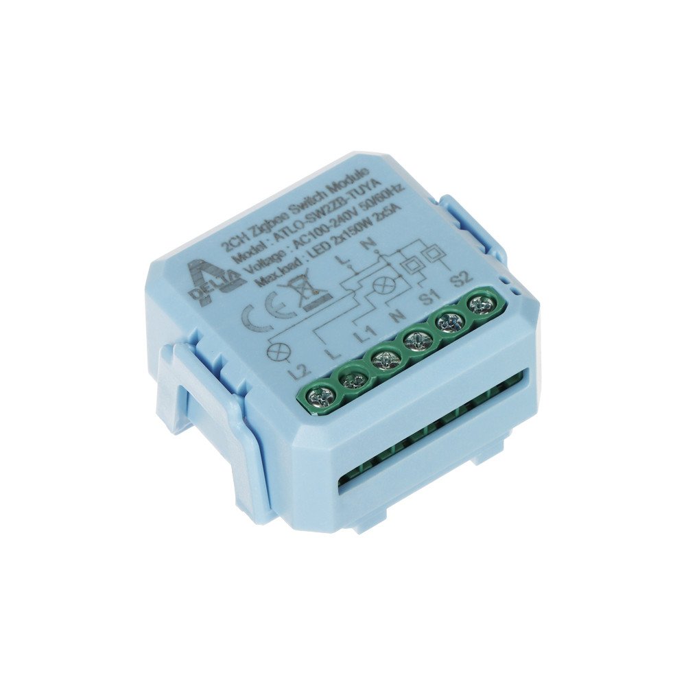 SMART SWITCH ATLO-SW2ZB-TUYA ZigBee, Tuya Smart