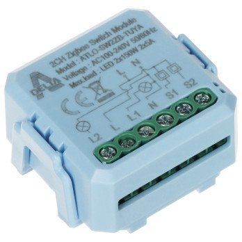 SMART SWITCH ATLO-SW2ZB-TUYA ZigBee, Tuya Smart