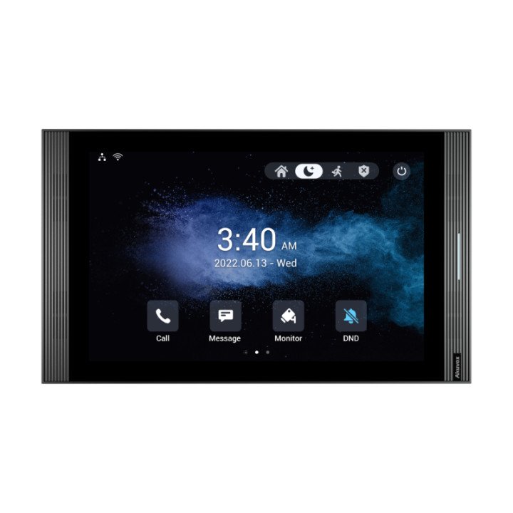Akuvox S567A 10.1" Android 12 PoE Wi-Fi 6 Indoor Monitor Gray