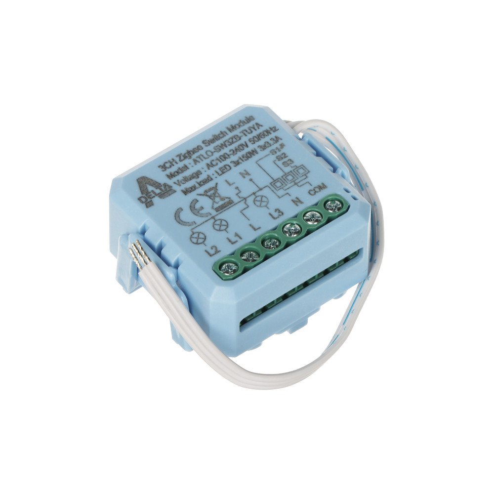 SMART SWITCH ATLO-SW3ZB-TUYA ZigBee, Tuya Smart