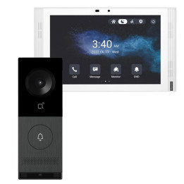 Комплект видеодомофона Akuvox X910S с монитором S567A 10" на базе Android, PoE, Wi-Fi