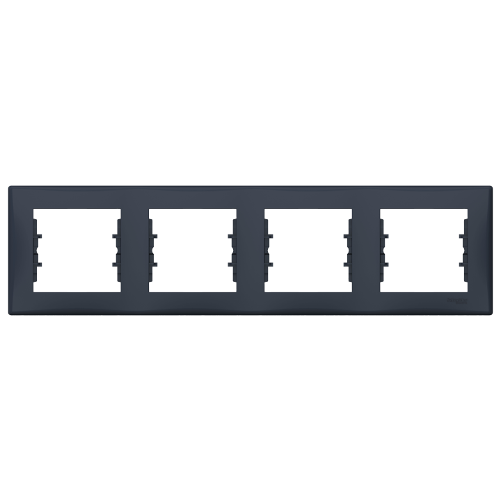 Schneider Electric SDN horisontaalne 4-osaline raam, grafiit