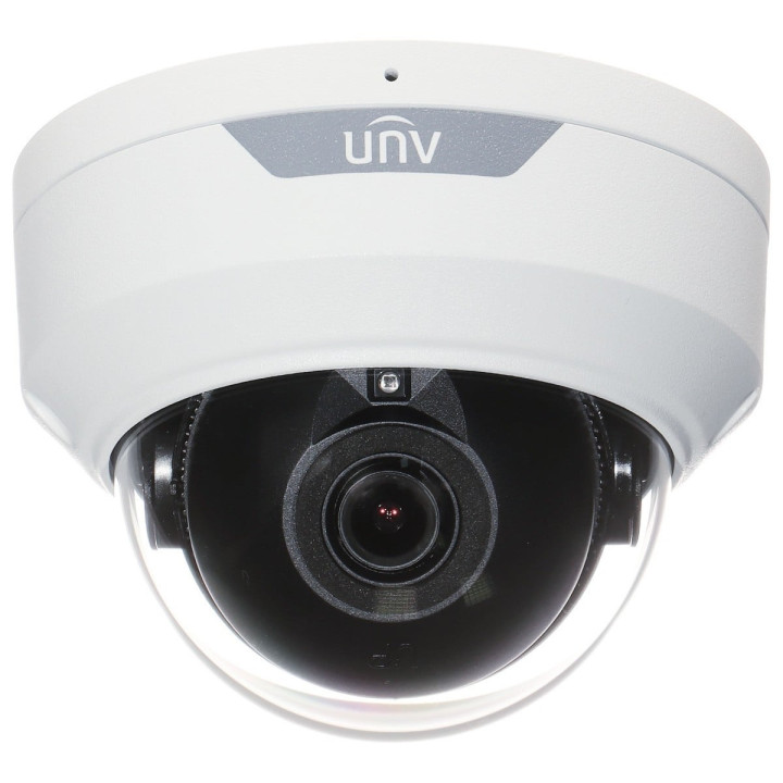 Uniview IPC324LB-AF28K-A2 4MP lauko kupolinė IP kamera su IR, PoE, H.265, MicroSD