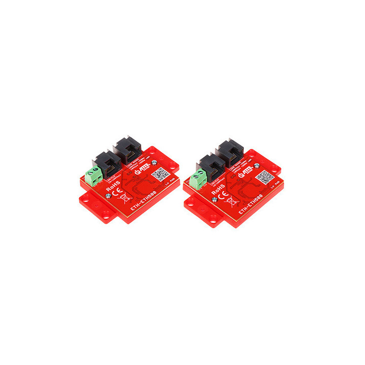 ATTE ETH-ETH500-SET Комплект удлинителя LAN+PoE, радиус действия до 800 м