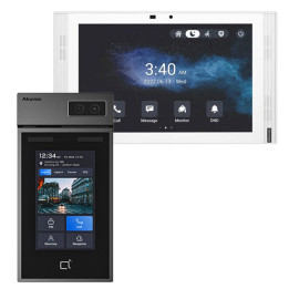 Комплект видеодомофона Akuvox S535 + S567A – Наружный модуль и внутренний монитор, Wi-Fi Android PoE