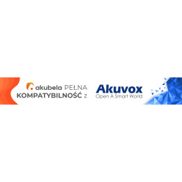 Комплект домофона Akubela Smart Home KNX Ready HyPanel Lite + Akuvox E12W