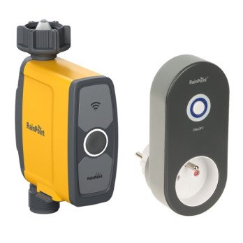 NUTIKAS KASTSEKLAPI TAIMER KOOS WIFI-RUUMBIGA TWG004WRF+TTV103WRF Tuya Smart RainPoint