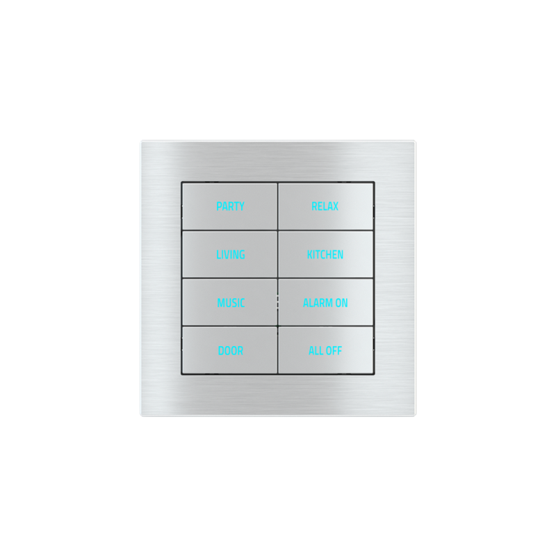 Ekinex Square Plate Deep (FF/71/20Venti) (87x87)