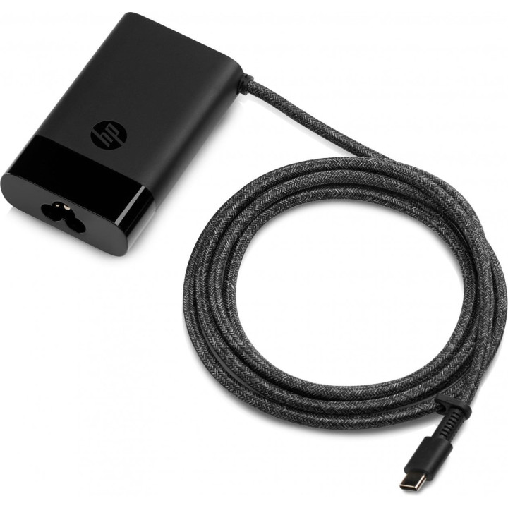 HP 65W USB-C Power Adapter 671R3AA - Black
