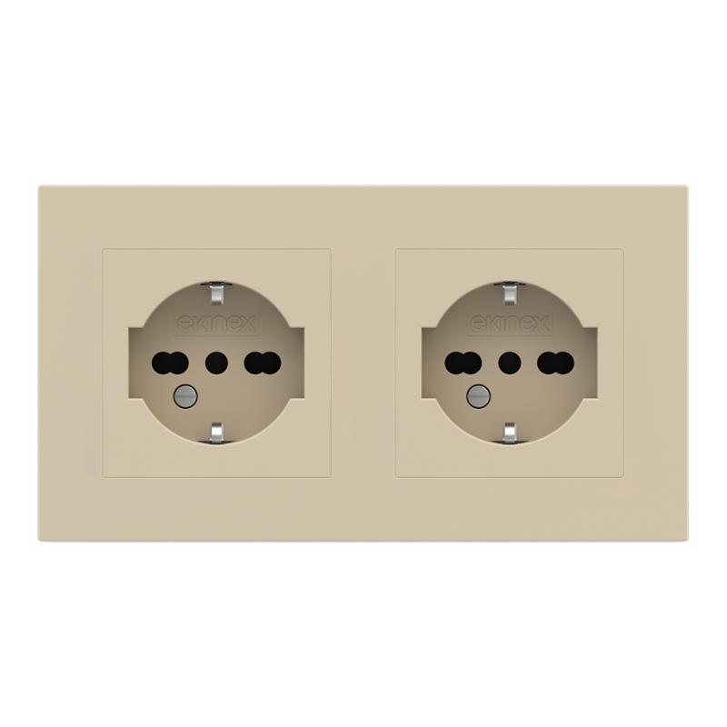 Ekinex Taisnstūra plate dziļa (FF/71/20Venti) (87x158)
