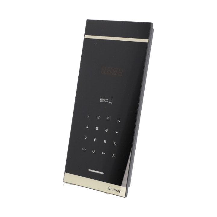 Панель многоквартирного домофона Genway WL-03NL-V3 с голосовыми подсказками на польском языке