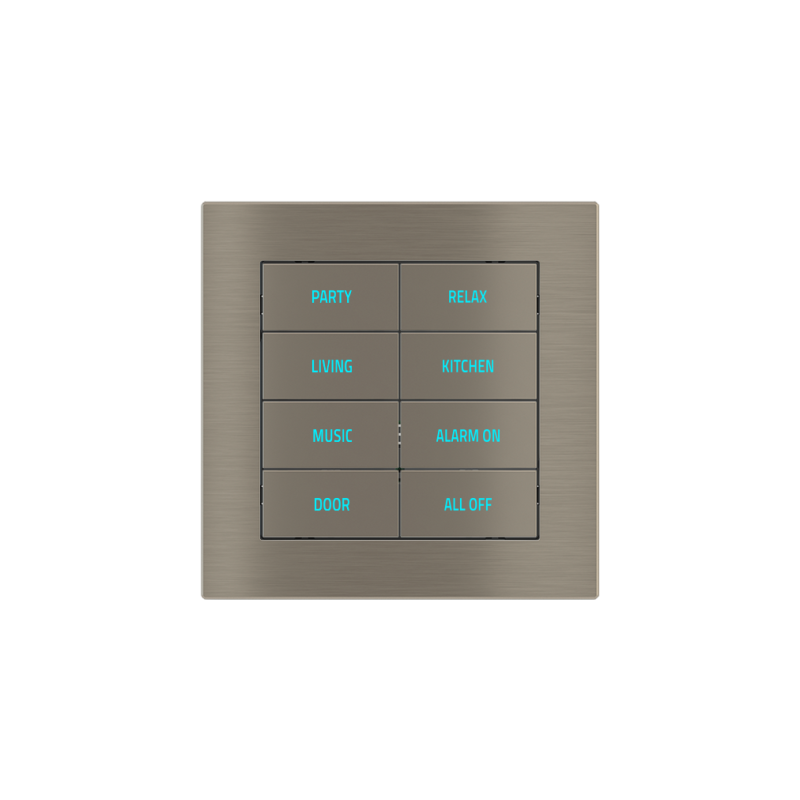 Ekinex Square Plate Deep (FF/71/20Venti) (87x87)
