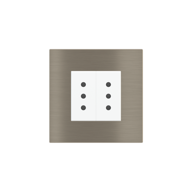 Ekinex Square Plate Deep (FF/71/20Venti) (87x87)