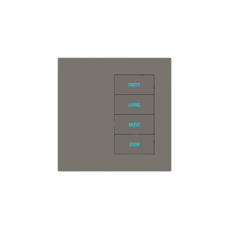Ekinex Square Plate Deep (20Venti) (87x87)
