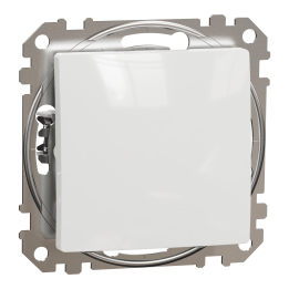Schneider Electric Sedna įleidžiamas jungiklis, 10AX 250V, baltas