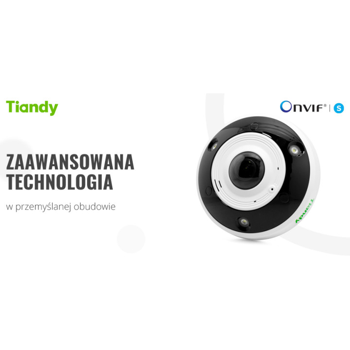 Tiandy TC-NC1261 12MP IP Fisheye Camera