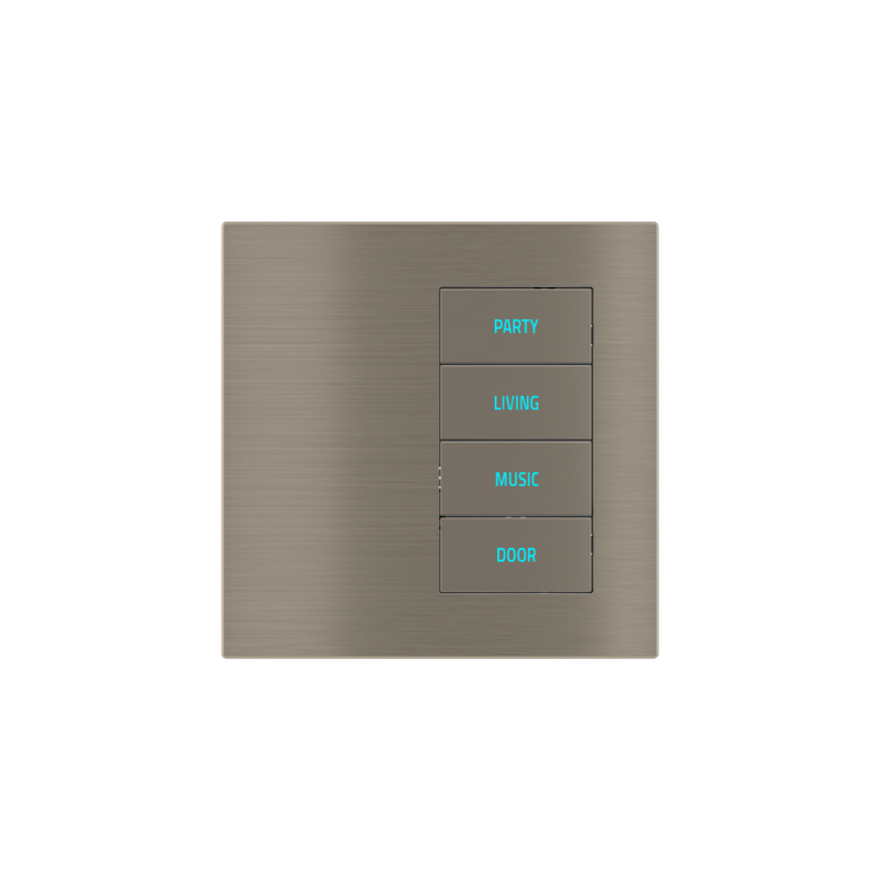 Ekinex Square Plate Deep (20Venti) (87x87)