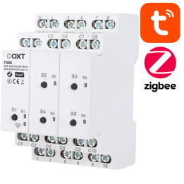 OXT Smart 5-канальный контроллер релейного переключателя ZigBee
