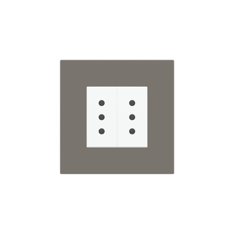 Ekinex Square Plate Deep (FF/71/20Venti) (87x87)