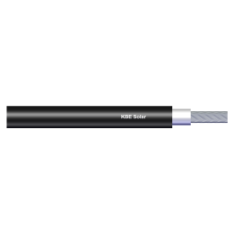 PV Solar Cable KBE H1Z2Z2-K 1×6mm² Black - 500m Roll