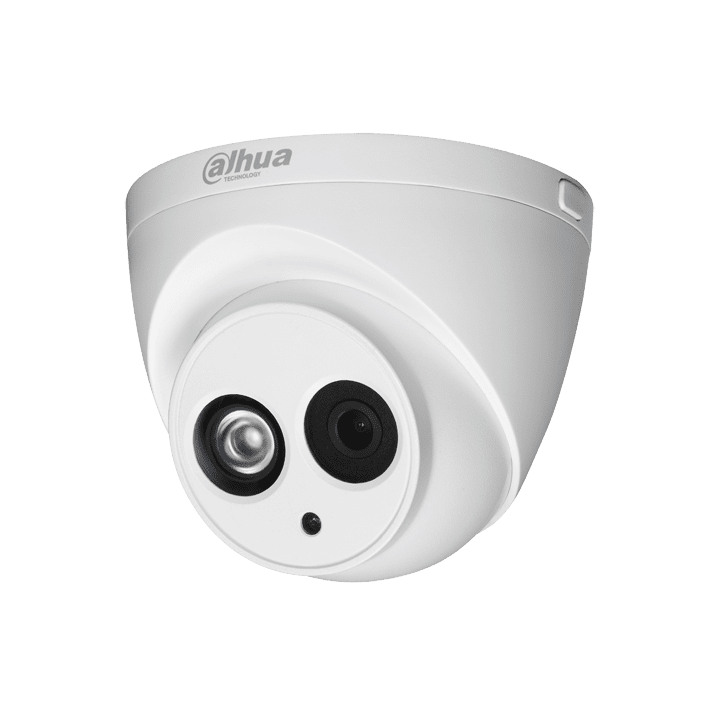 DAHUA IPC-HDW4231EMAS 2MP lauko kupolinė IP kamera su PoE, Wi-Fi, IR 50m, microSD