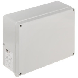 ATTE IP-9-11-L2 PoE lülitikomplekt 9 IP-kaamera jaoks, 9 PoE + 1 üleslink, 802.3at/af, pikk leviala kuni 280 m, IP56 korpus
