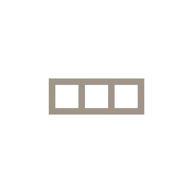 Ekinex Taisnstūra plate Deep (FF/71/20Venti) (87x229)