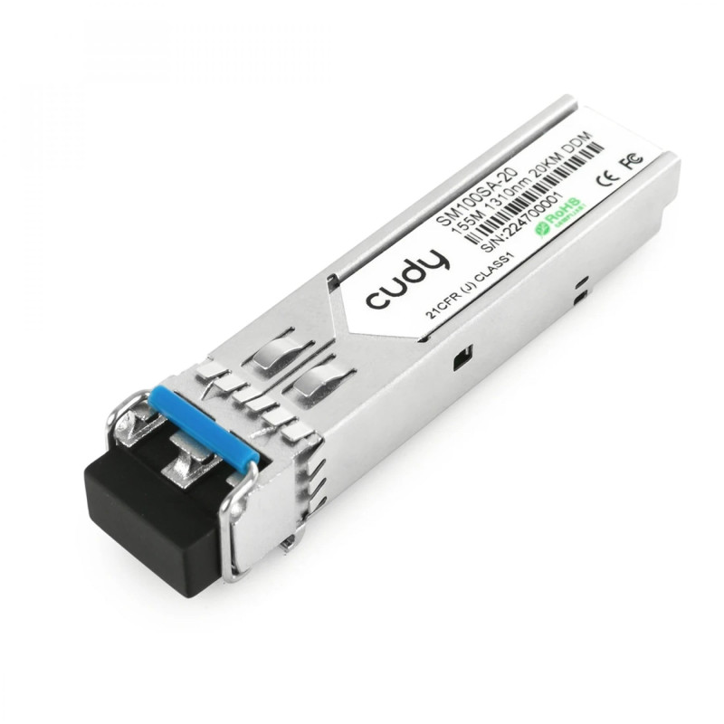Cudy SM100SA-20 155Mb/s vienmoda SFP raidītājs