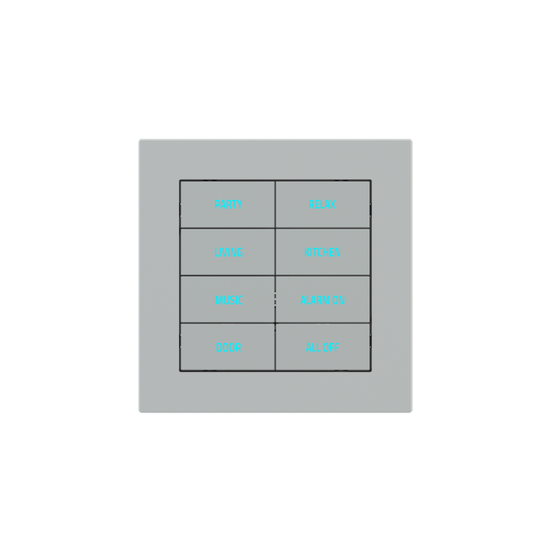 Ekinex Square Plate Deep (FF/71/20Venti) (87x87)