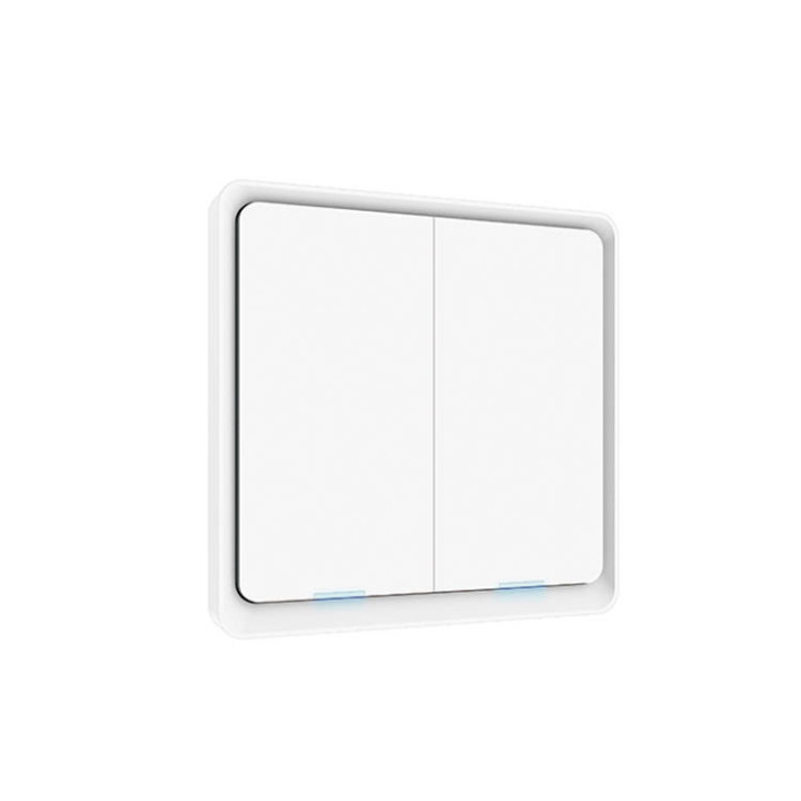 2-ahelaline valge lüliti KT WiFi TUYA seeria