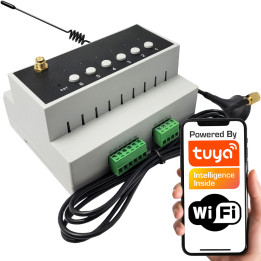 6-канальный релейный контроллер WiFi | Tuya Умный
