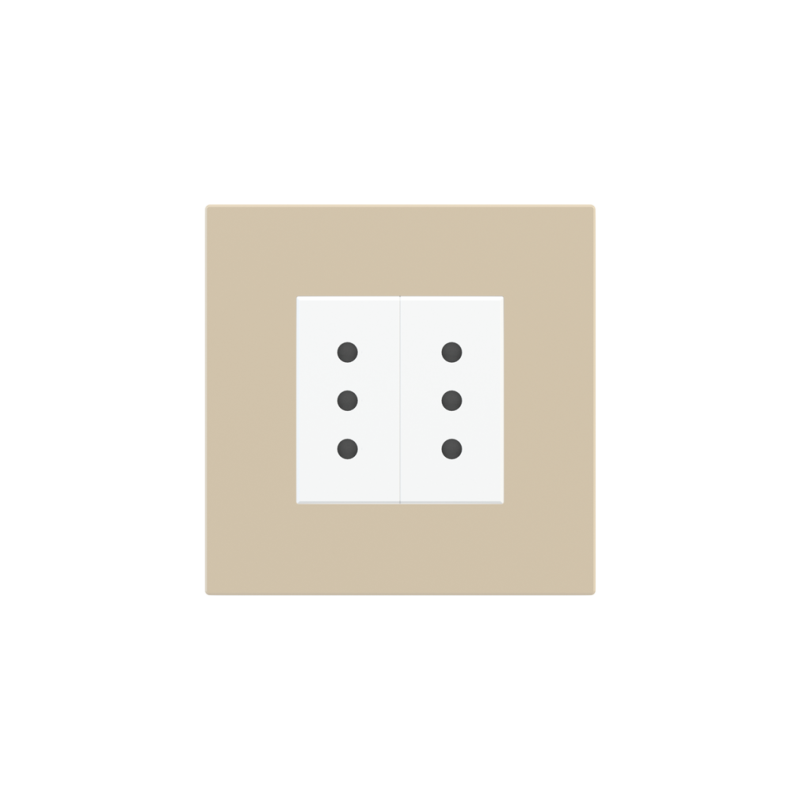 Ekinex Square Plate Deep (FF/71/20Venti) (87x87)