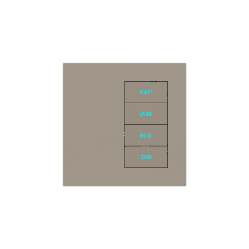 Ekinex Square Plate Deep (20Venti) (87x87)