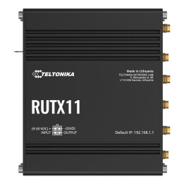 Teltonika RUTX1120B200 Pramoninis LTE Cat6 maršrutizatorius su dviejų juostų Wi-Fi ir Ethernet