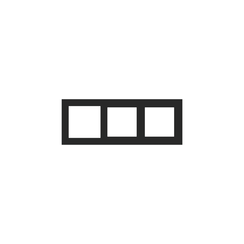 Ekinex Taisnstūra plate Deep (FF/71/20Venti) (87x229)