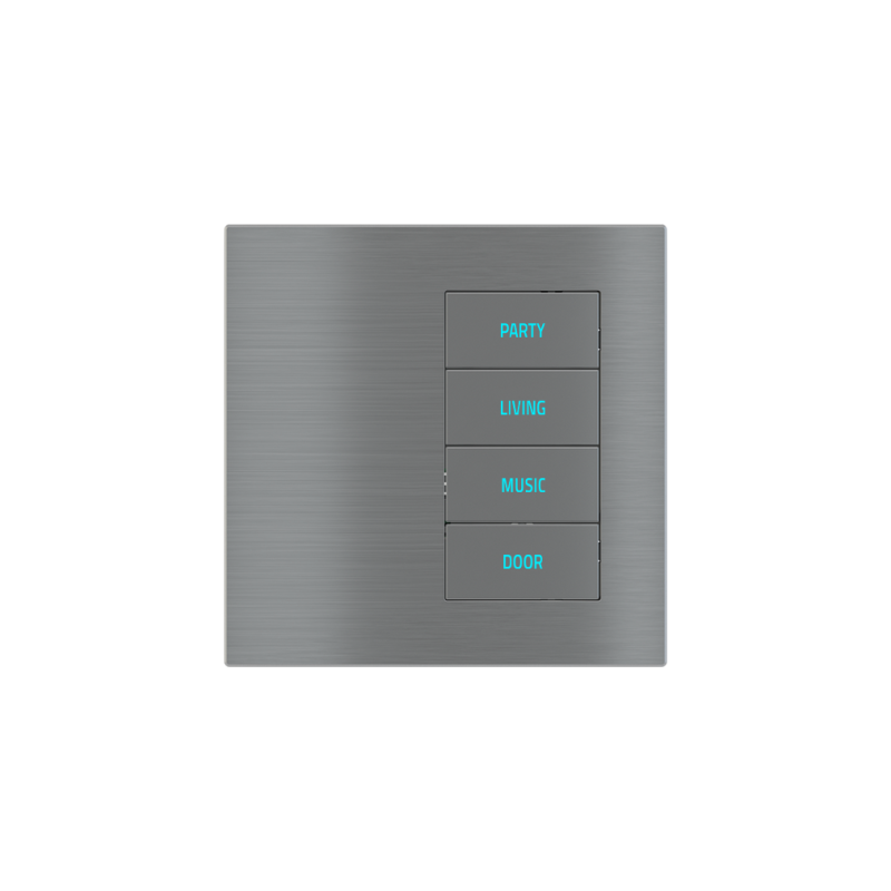Ekinex Square Plate Deep (20Venti) (87x87)