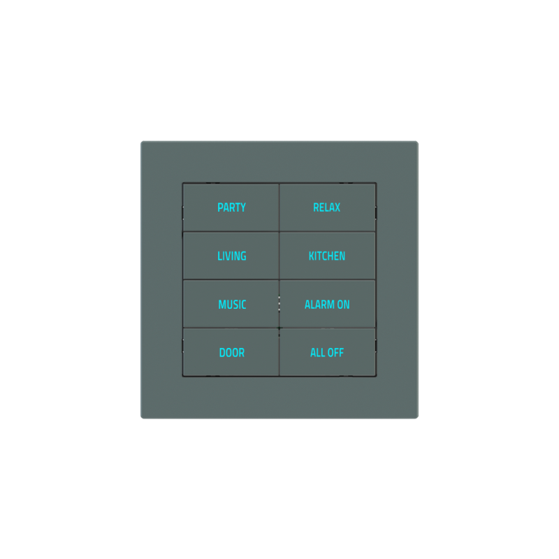 Ekinex Square Plate Deep (FF/71/20Venti) (87x87)