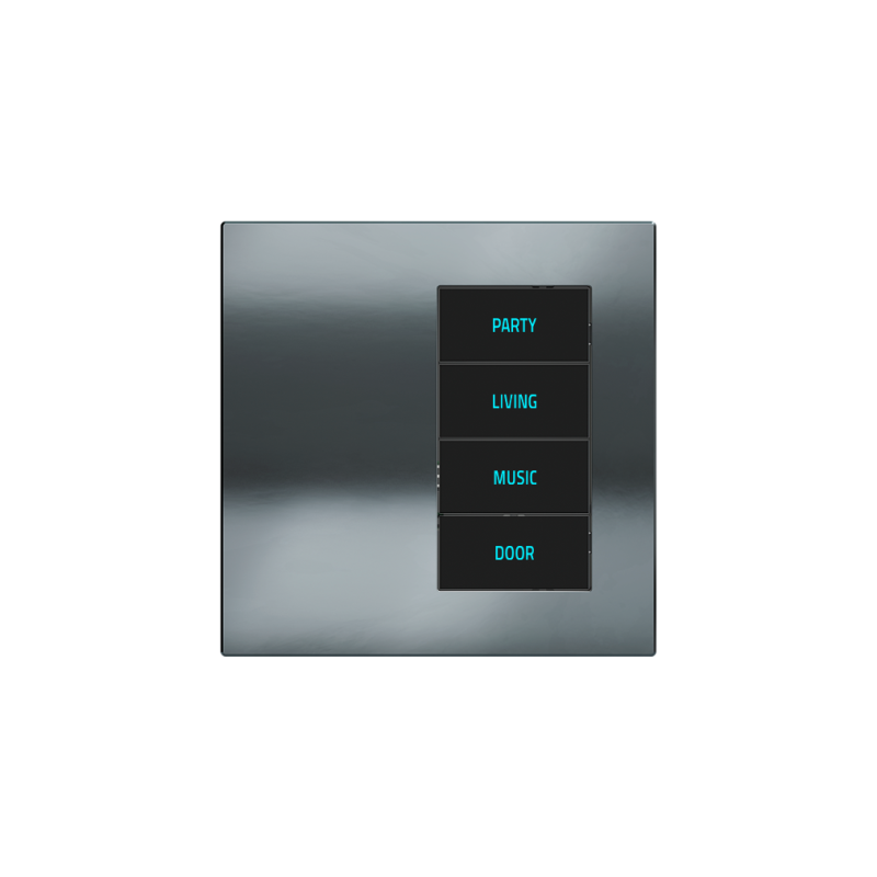Ekinex Square Plate Deep (20Venti) (87x87)