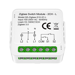 Контроллер Immax NEO Smart (L) V8 2-кнопочный Zigbee 3.0