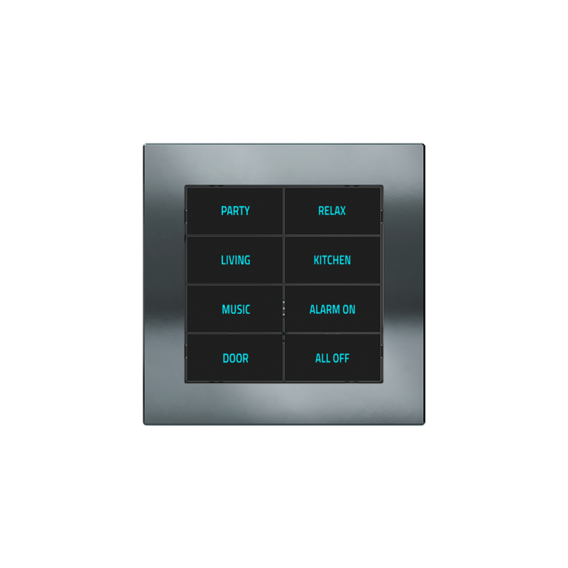 Ekinex Square Plate Deep (FF/71/20Venti) (87x87)