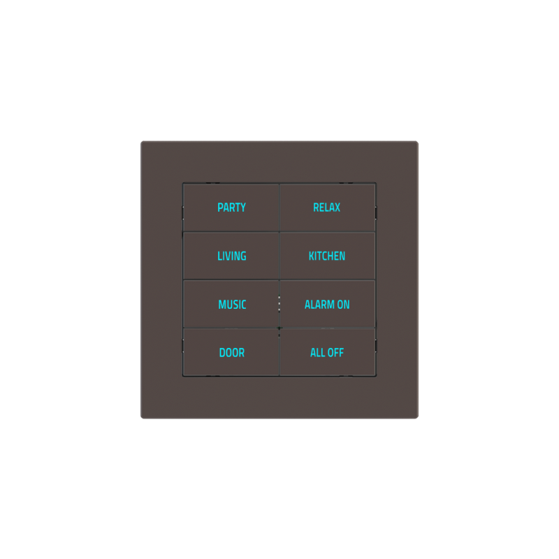 Ekinex Square Plate Deep (FF/71/20Venti) (87x87)