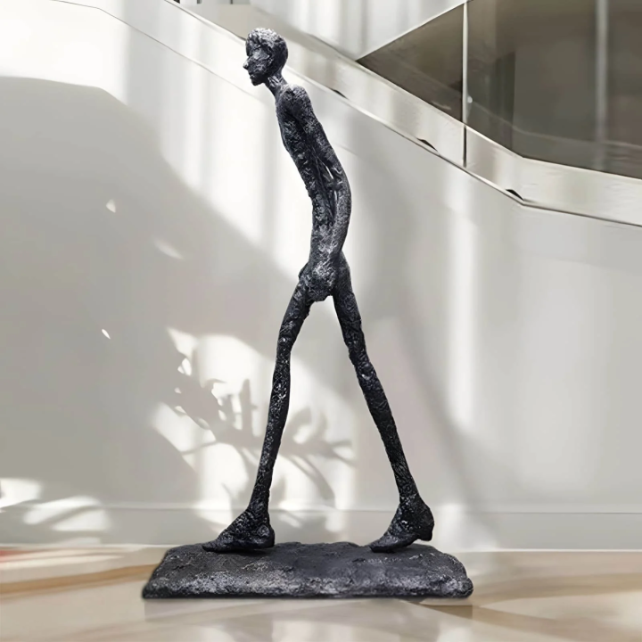 Immax SILUETTE Human – 210 cm – Statue, Fiberglass, Black 08806XL