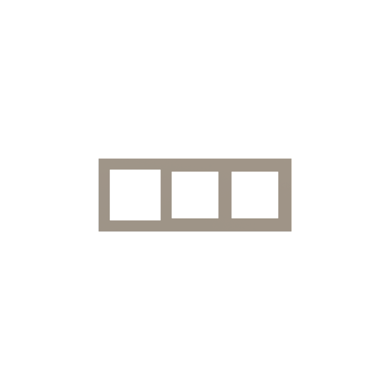 Ekinex Taisnstūra plate Deep (FF/71/20Venti) (87x229)