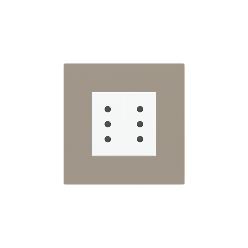 Ekinex Square Plate Deep (FF/71/20Venti) (87x87)