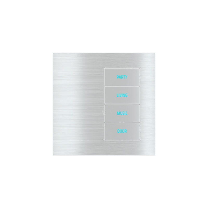 Ekinex Square Plate Deep (20Venti) (87x87)