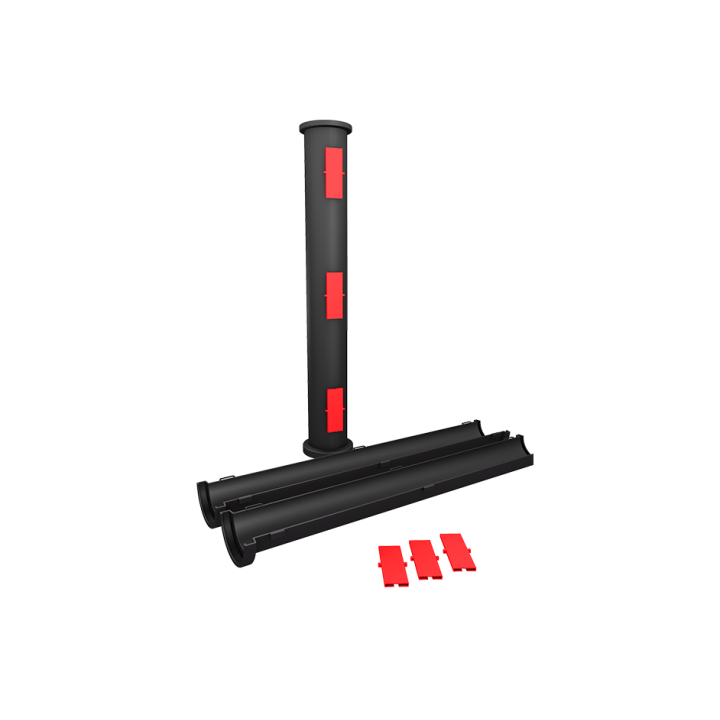 DALĪTĀ AIZSARGCAURULE EVOCAB 110mm, 750N, 1M