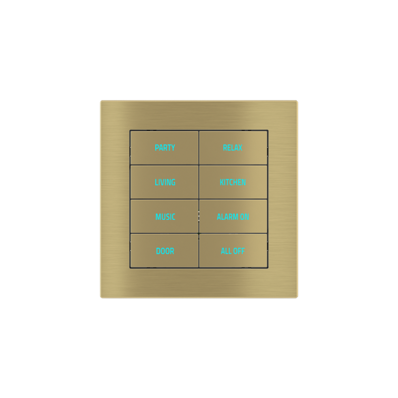 Ekinex Square Plate Deep (FF/71/20Venti) (87x87)